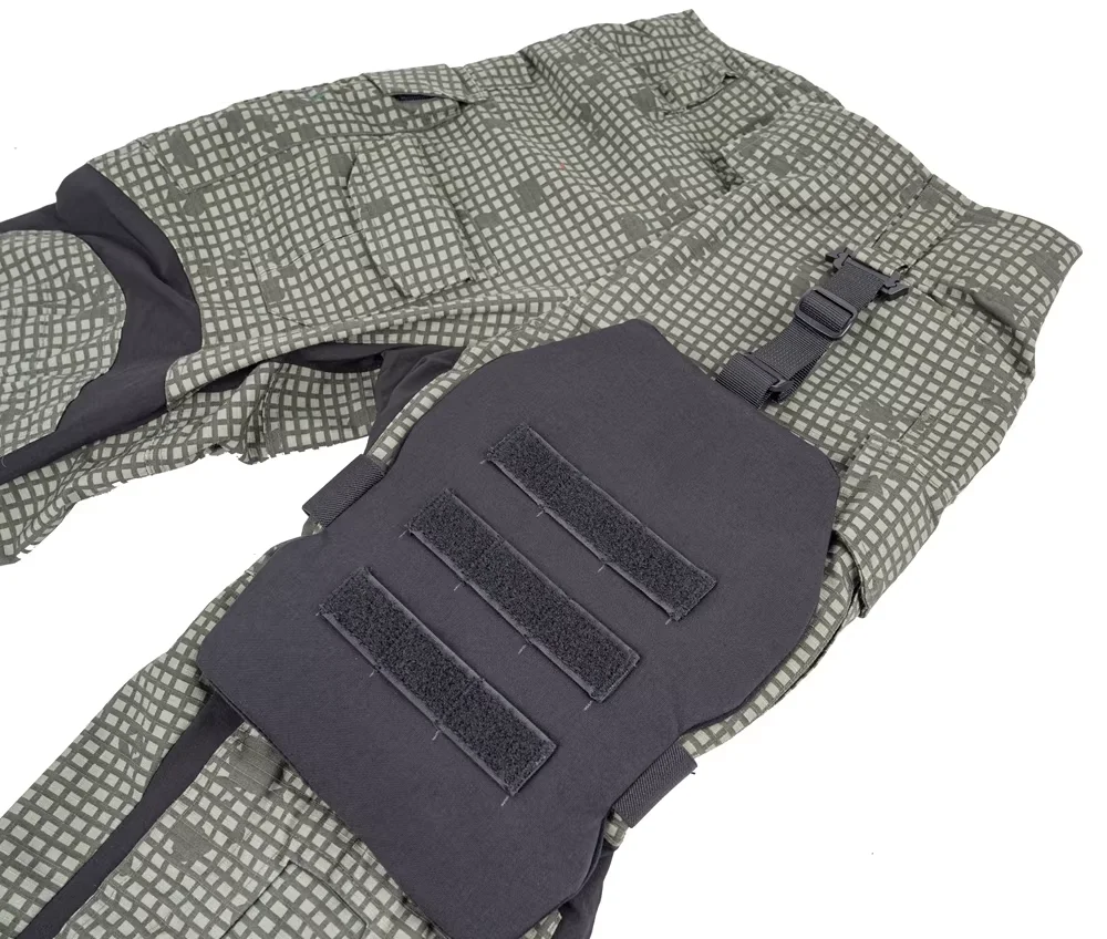 Protección para muslos MOLLE de caza táctica con tabla y panel - imagen 4
