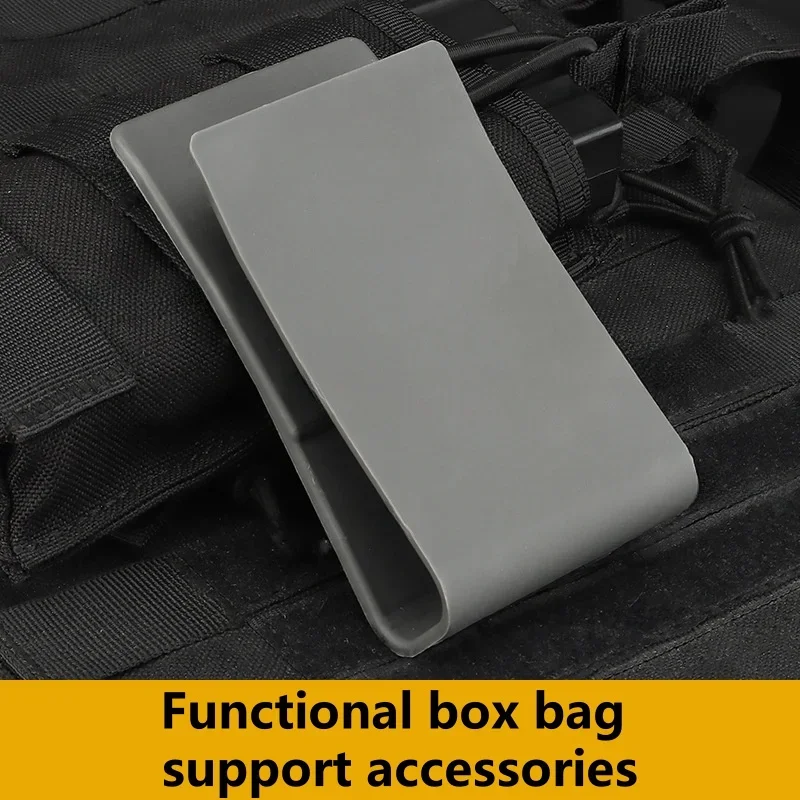 Accesorios de soportes de bolsillo MAG con diseño curvo, fijos y extraíbles, compatibles con material de nailon 5.56/7.62 - imagen 3