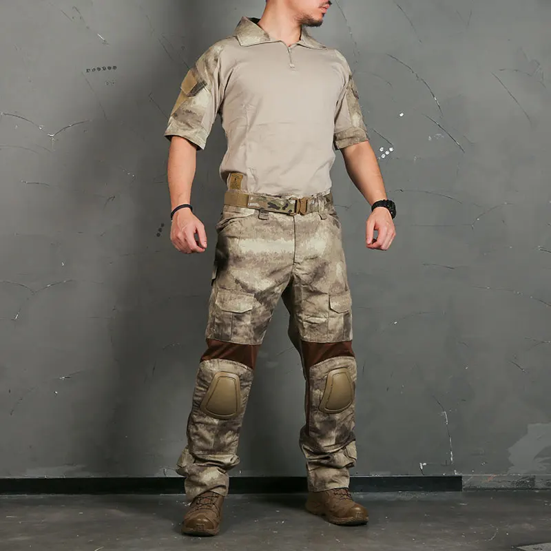 Trajes de uniforme Emersongear en conjunto de combate camisas pantalones con rodilleras EM6918 ropa versión de verano - imagen 2
