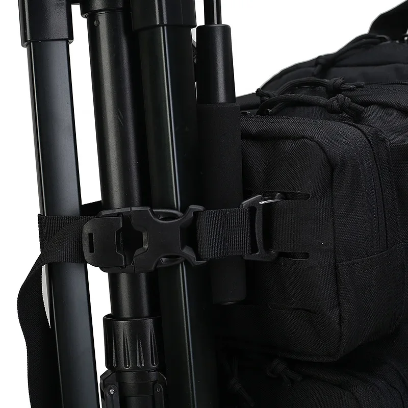 Correa de correas para exteriores, tienda de campaña de viaje, cinturón atado de fijación, cinturones de pestañas para equipaje, bolsas para mochila de caza, correas de sujeción EDC - imagen 4