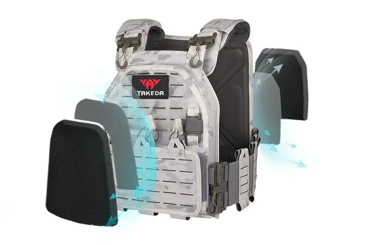 Chaleco táctico 6094 PANA Mc Alpine Snow camuflaje blanco láser tira rápida MCAP - imagen 5