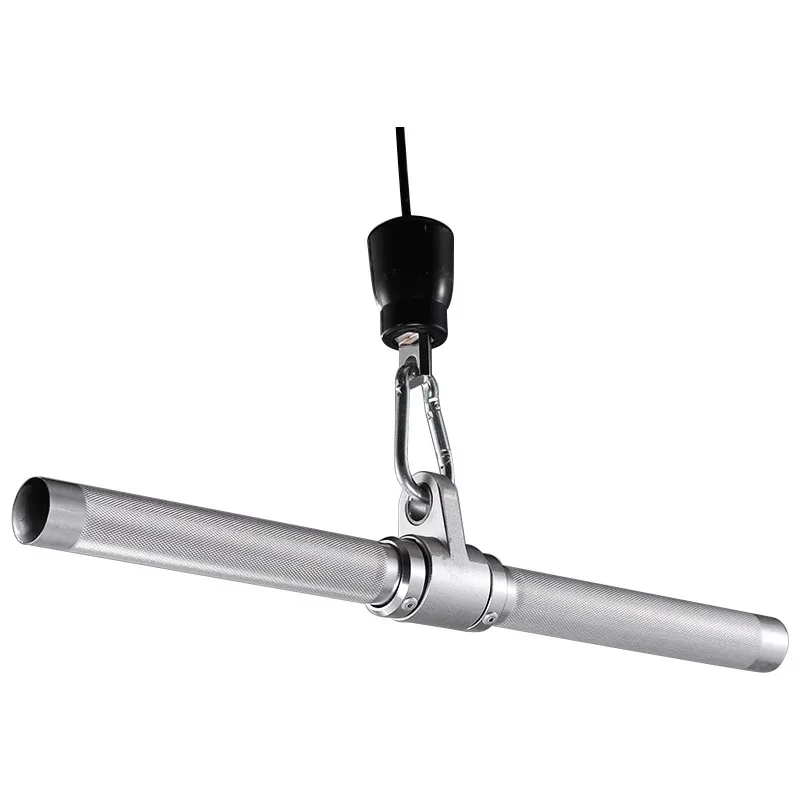 Barra de mango extraíble Lat, agarre recto antideslizante de 97/113/120 cm, accesorio de máquina de cable para gimnasio, entrenamiento físico y remo - imagen 3