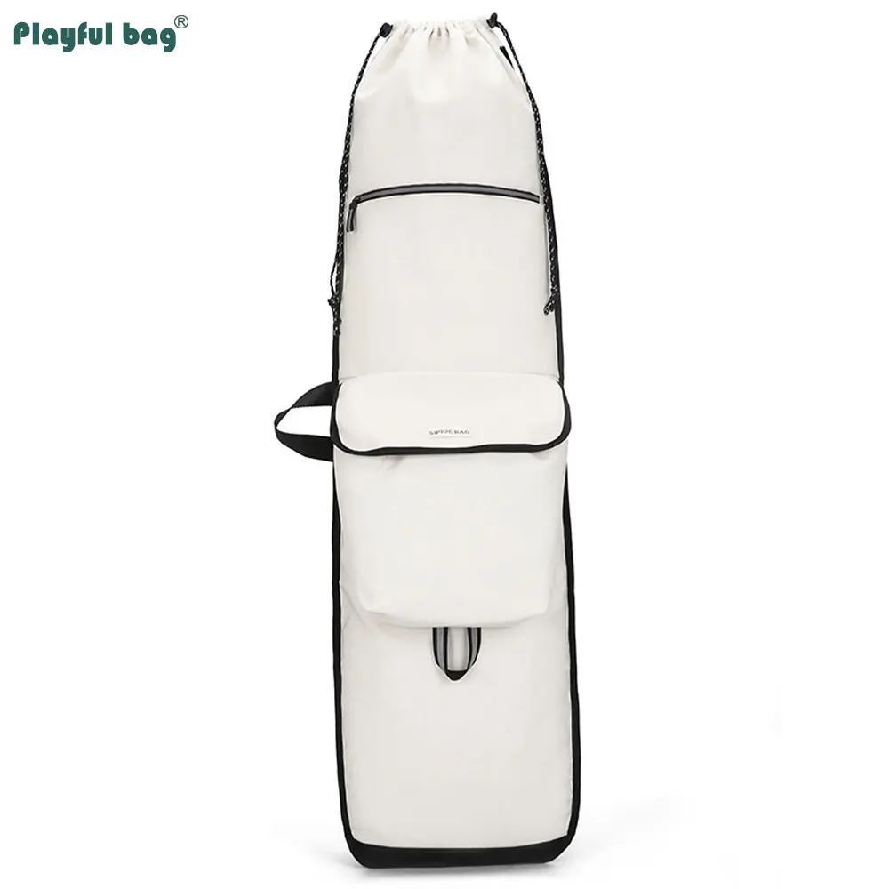 Bolsa de lona para monopatín de 122CM, 94CM, 86CM, gran capacidad, multifuncional, aparejos de pesca, mochila, bolsas protectoras de aleta de buceo AVA311 - imagen 5