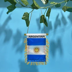 Bandera Argentina para coche Sky Flag doble cara poliéster