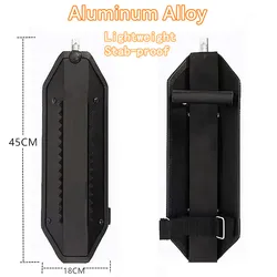 Escudo antidisturbios de aluminio – Protección táctica personal homologada