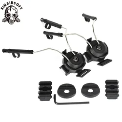SINAIRSOFT montaje casco Ops-Core - adaptador de riel para auriculares