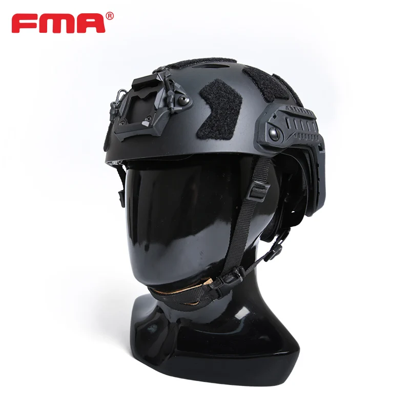 FMA-Casco táctico Airsoft poroso ventilado SF, protector para Paintball de caza rápida, TB1462 - imagen 5