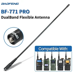 BAOFENG BF-771 PRO SMA-antena hembra de doble banda de alta ganancia para Baofeng UV-5R BF-888S UV-32 Quansheng UV-K5 K6 Walkie Talkie Radio