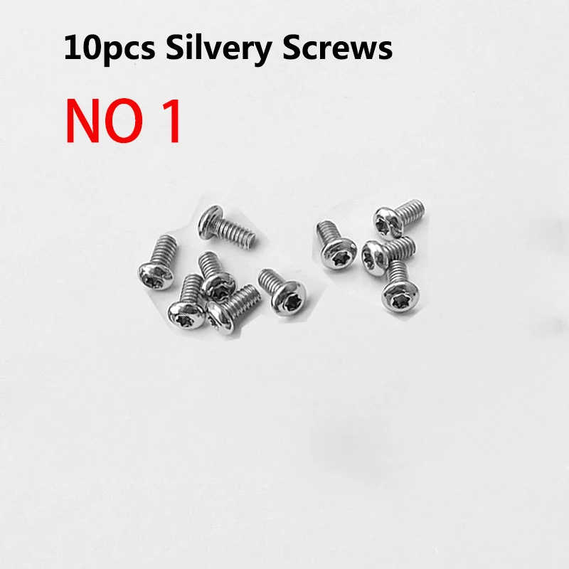 10pcs NO1 Silvery