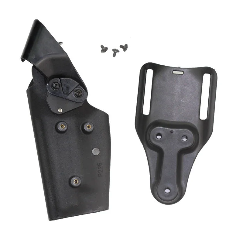 Cinturón de transporte de cintura SIG P226 para diestros, bolsa Molle para caza, funda para pistola táctica, cinturón de cuero Airsoft para caza, funda para pistola - imagen 5