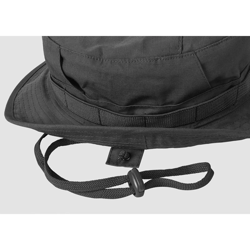 Sombrero de pescador de ala corta con borde redondo, protección solar, impermeable, usable, transpirable, sombrero Benny - imagen 5