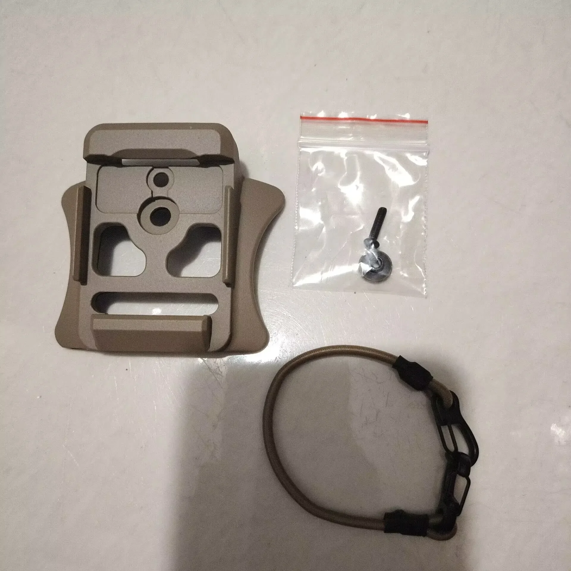 Base de montaje de visión nocturna táctica, montaje de cubierta de casco ECH de aleación, adaptador NVG, soporte de Base - imagen 5