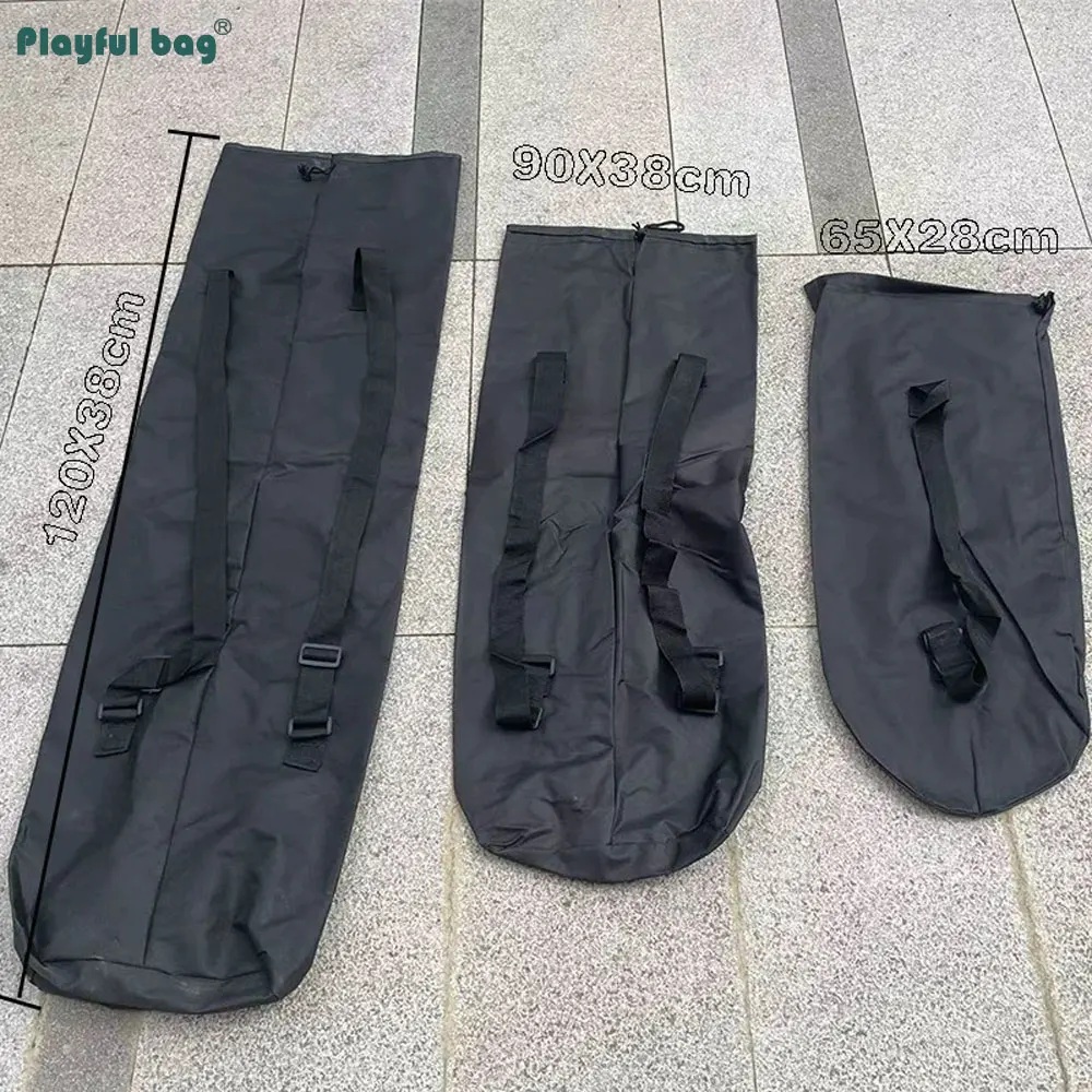 75 88 90 110 120CM bolsa para monopatín 610D tablero largo grueso doble balancín mochila de almacenamiento especial AMB209 - imagen 4