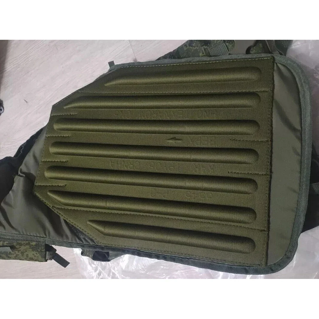 Almohadilla de placa de revestimiento de tablero de cojín de pecho de goma suave EVA, placa de jaula de cintura lateral, placa de coxis para chaleco táctico ruso 6B45 - imagen 3