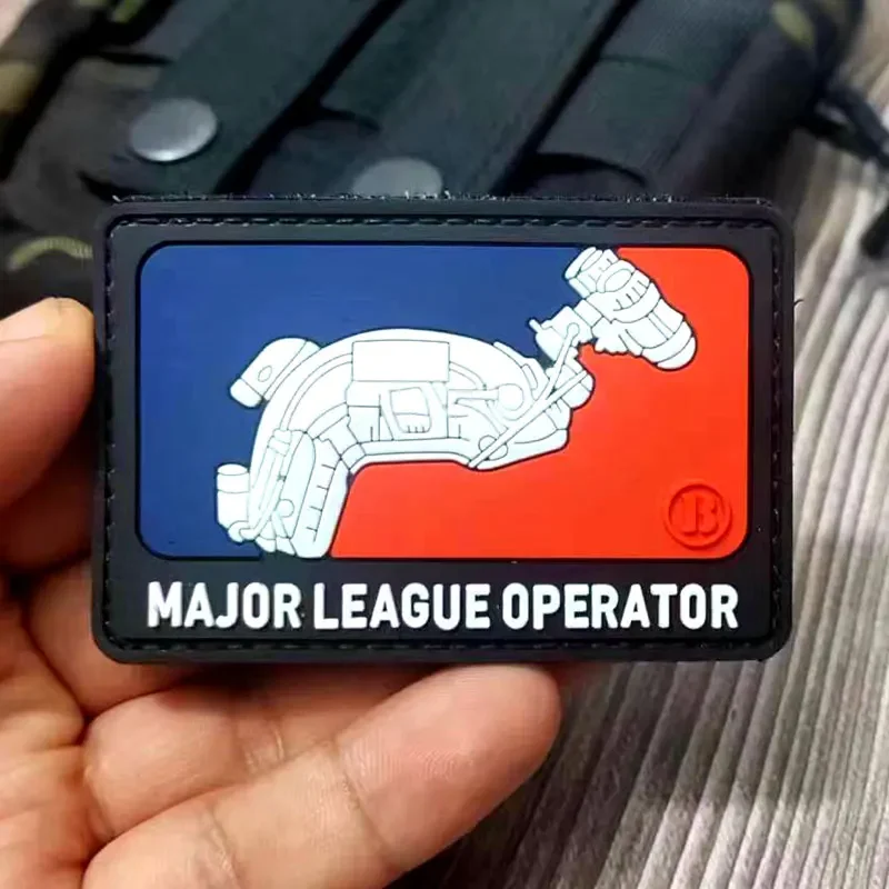 Parches tácticos militares de PVC con respaldo de gancho para ropa, insignias de moral, Parche de mochila - imagen 2