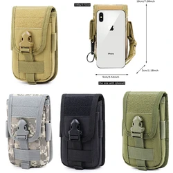 Bolsa táctica MOLLE multifunción para móvil y accesorios