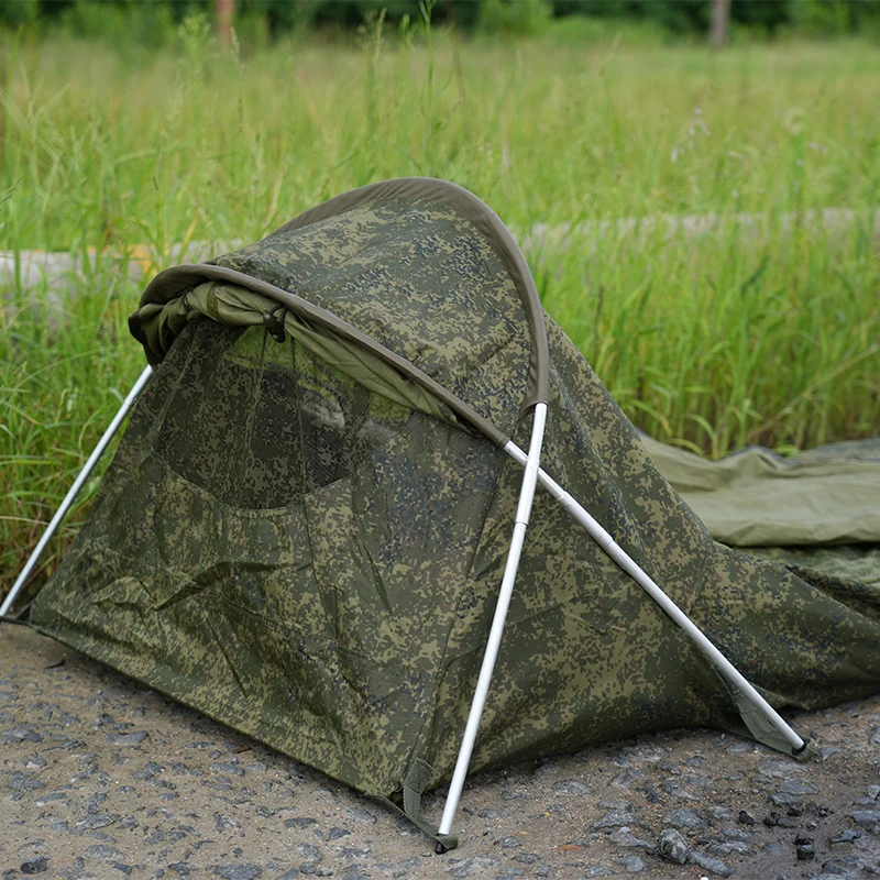 Tácticas al aire libre, tiendas individuales rusas para exteriores, tiendas de dormir - imagen 2