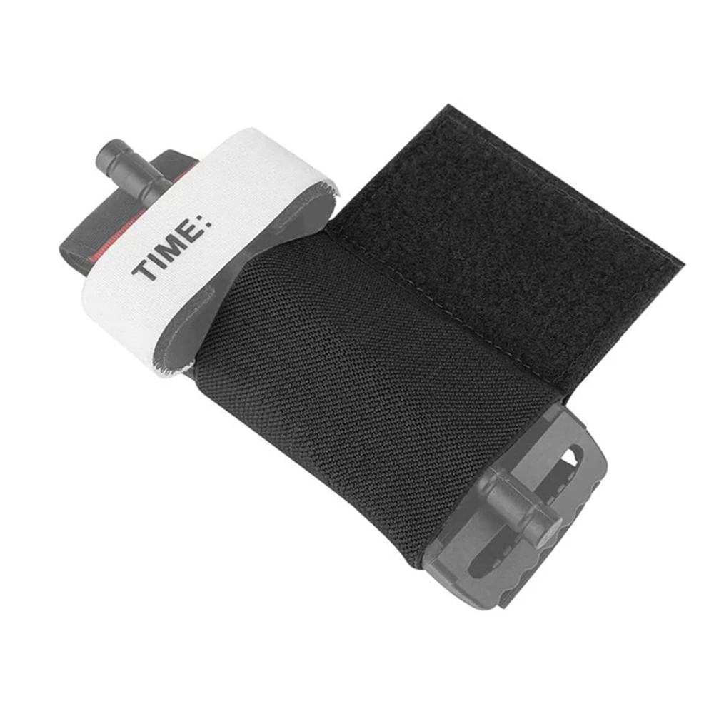 Soporte de torniquete elástico táctico, bolsa de torniquetes de combate con gancho y bucle, funda TQ para chaleco táctico, cinturones para pistola de batalla, 2 uds. - imagen 3