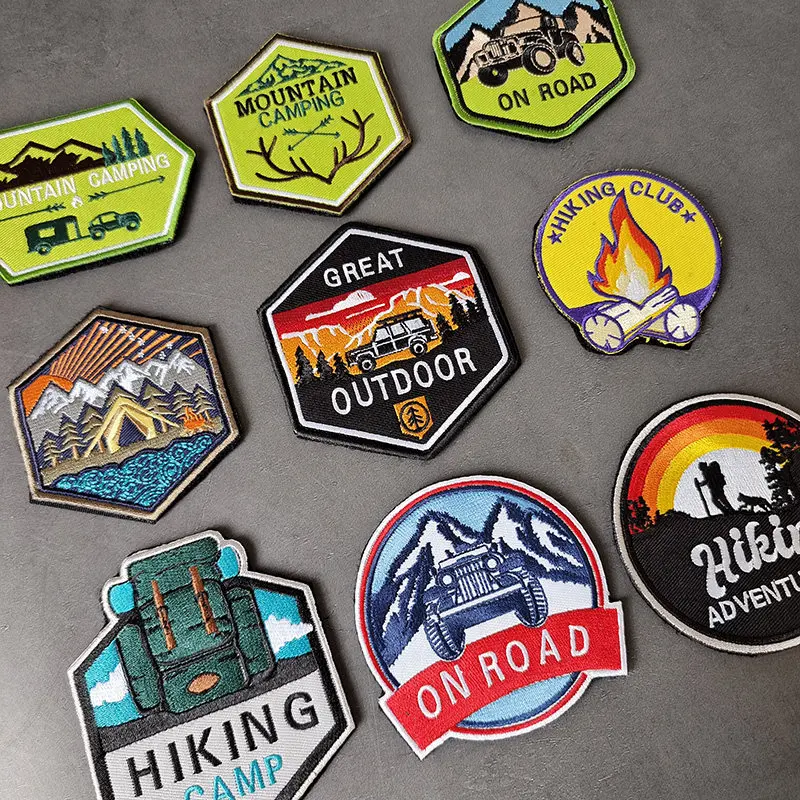 Parche moral MOLLE para mochila de senderismo y camping - imagen 3