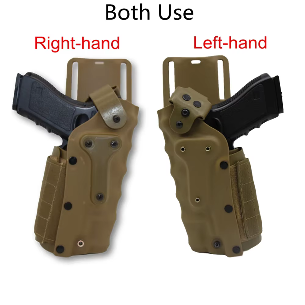 Funda táctica de muslo universal diestra para pistola - imagen 5