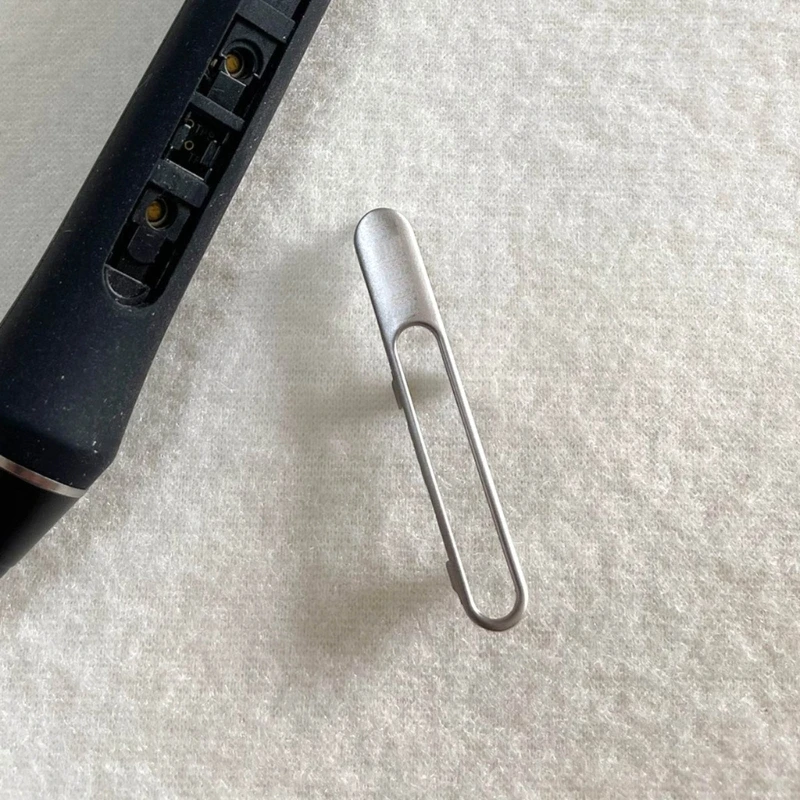 Práctica pluma con hebilla lateral, llave a presión para WacomPro Pen 2 KP504e 503e, pantalla de bolígrafo fácil de instalar y usar, envío directo - imagen 4