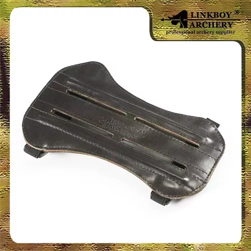 Protector de brazo cuero de buey para tiro con arco – dos correas - imagen 2