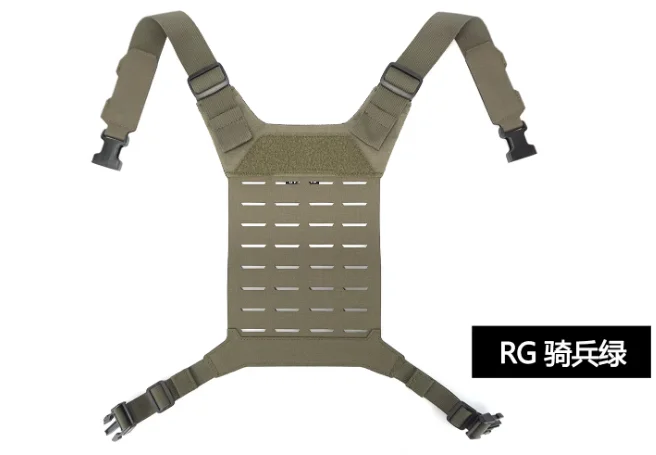 Placa trasera MOLLE de corte láser para chaleco táctico - imagen 2
