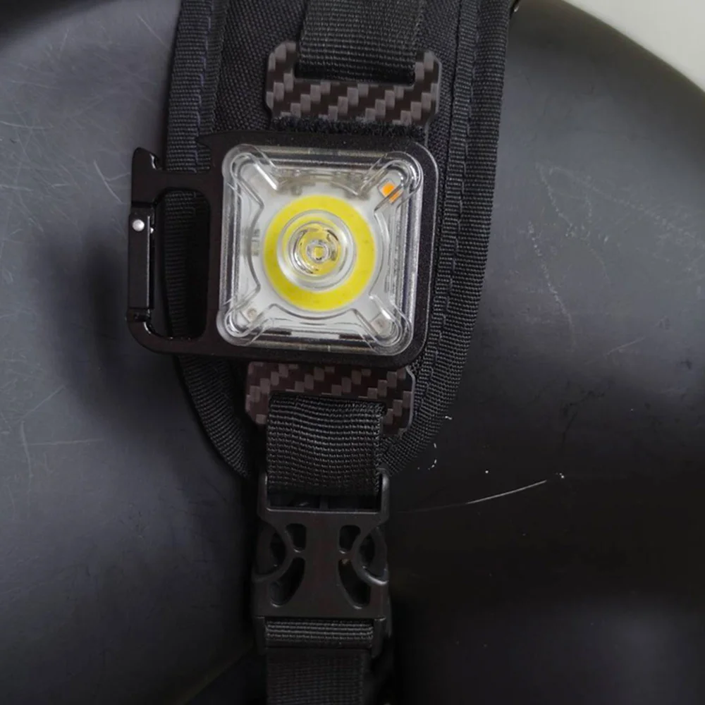 Linterna táctica EDC mini portátil Molle intermitente correa - imagen 3