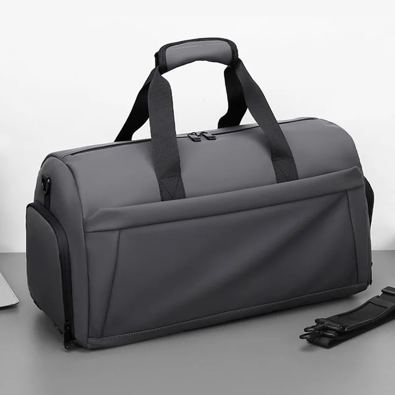 Bolsa táctica con compartimento húmedo seco y bolsillo para calzado