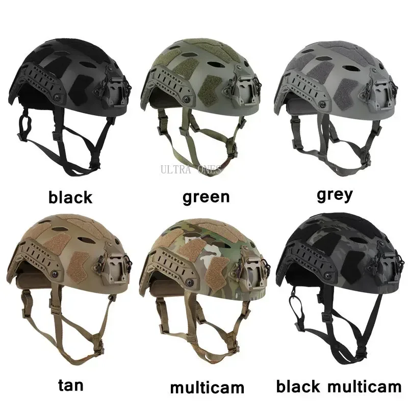Casco táctico Paintball Airsoft juego de guerra almohadillas interiores cascos protectores caza tiro combate entrenamiento equipo Protector de cabeza - imagen 2