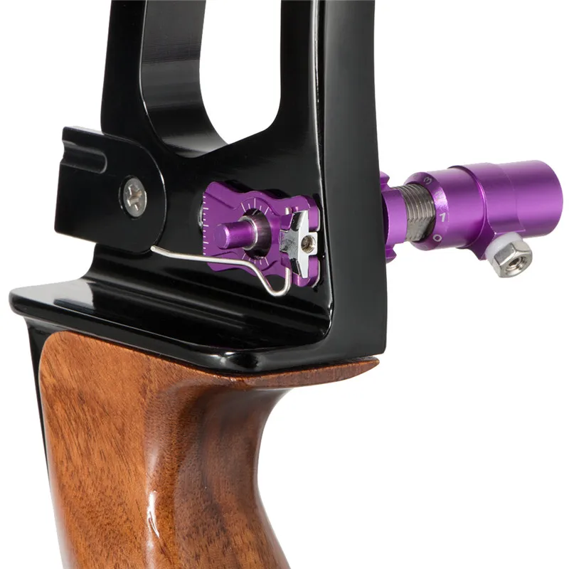 Marco de tiro con arco, marco de flecha, aleación de aluminio, mano izquierda y derecha, fuerza ajustable, accesorios de caza y tiro al aire libre - imagen 4