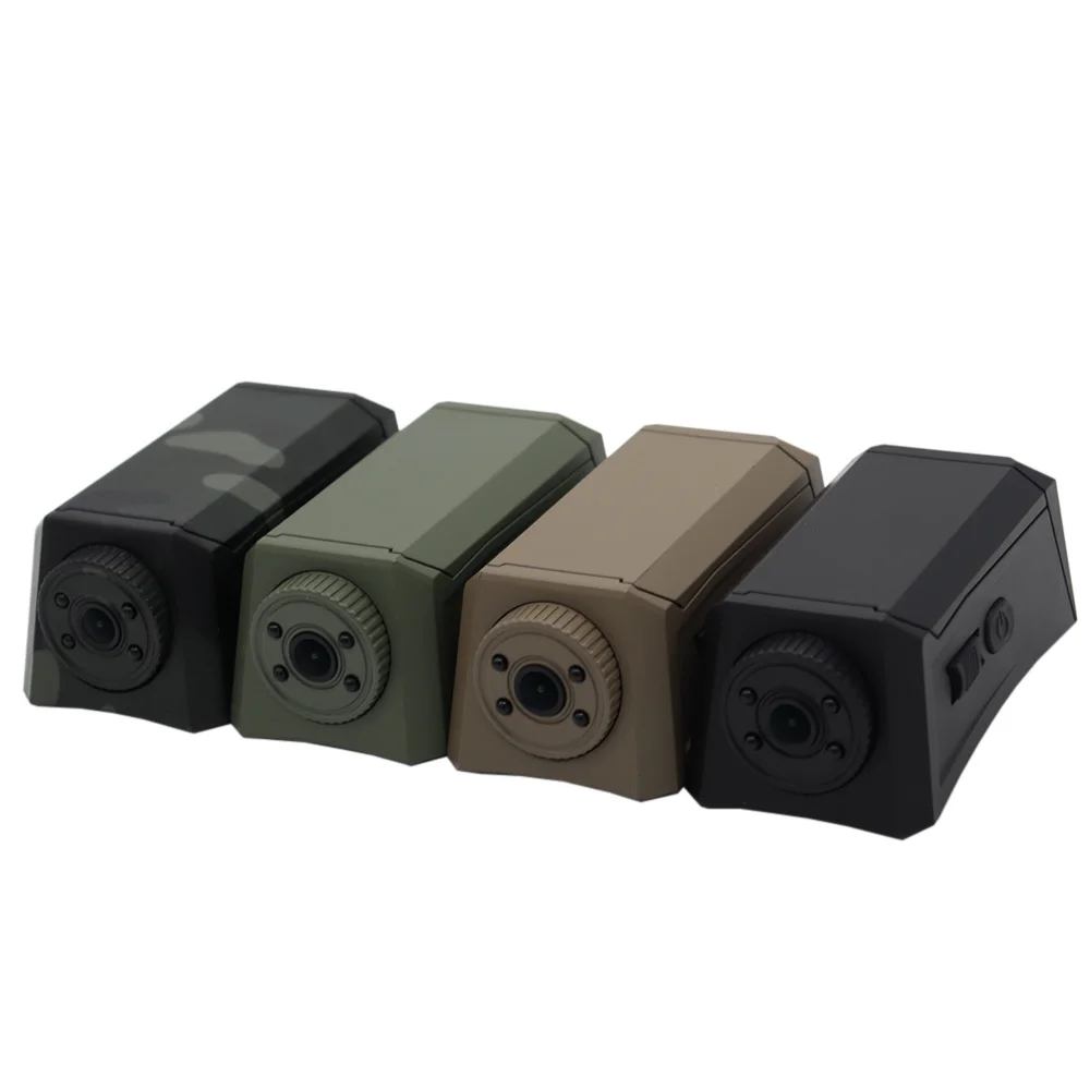 Cámara deportiva Airsoft 1080P para caza al aire libre, casco táctico, función de vídeo para CS Wargame, accesorios de película para Cosplay - imagen 4