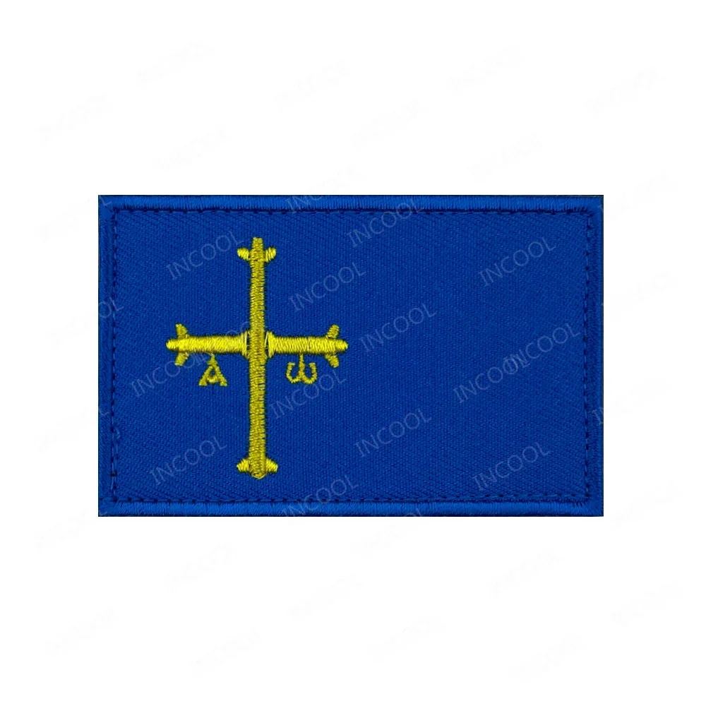 Asturias Flag 8X5CM