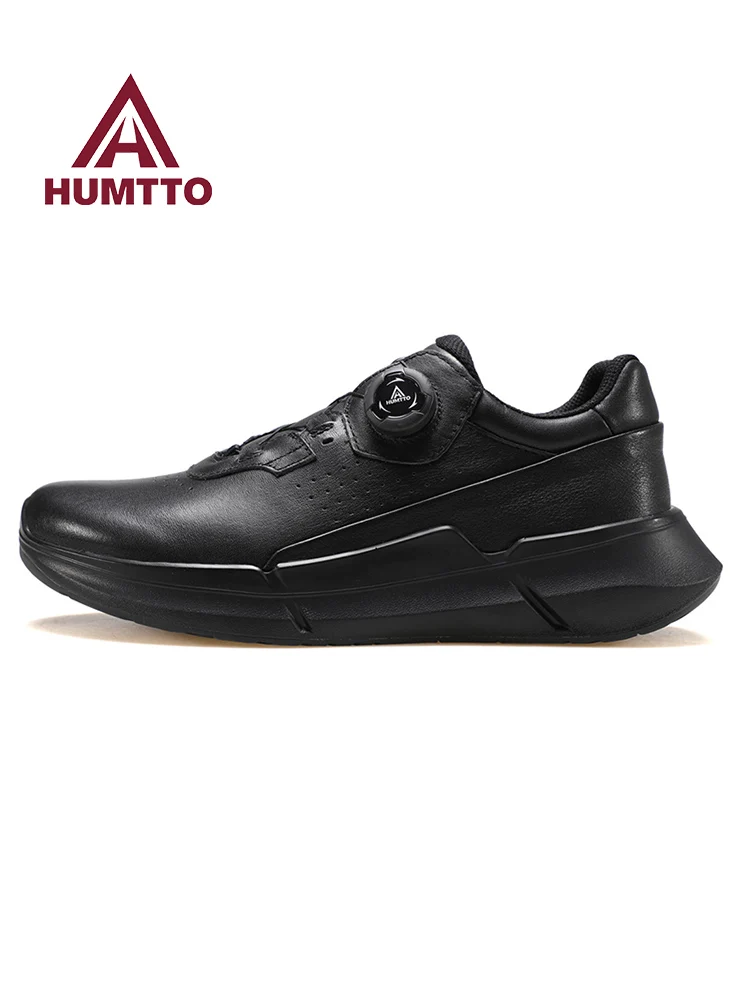 HUMTTO zapatos de senderismo de piel de vaca para hombre, zapatos de escalada para deportes al aire libre de invierno, zapatos casuales, botas de viaje, zapatillas de senderismo para primavera al aire libre - imagen 3