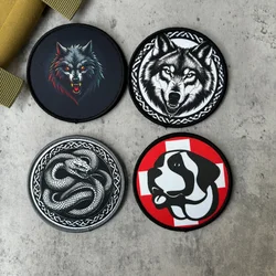 Parche táctico velcro perro servicio médico – Insignia militar