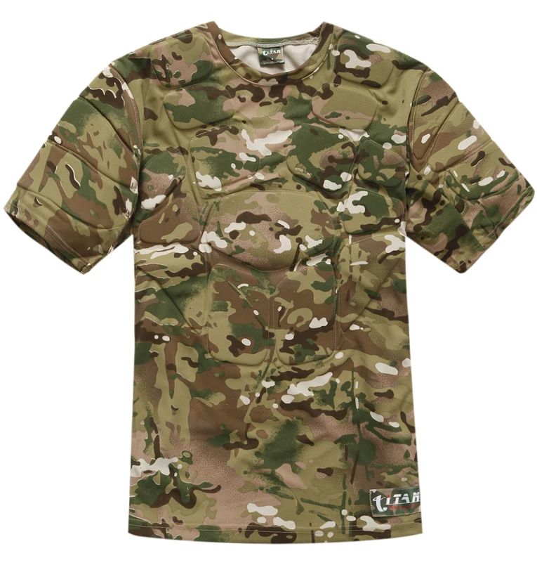 Traje de entrenamiento de campo táctico, traje de camuflaje al aire libre, módulo protector t-shir, pantalones MC ACU ATFG - imagen 4