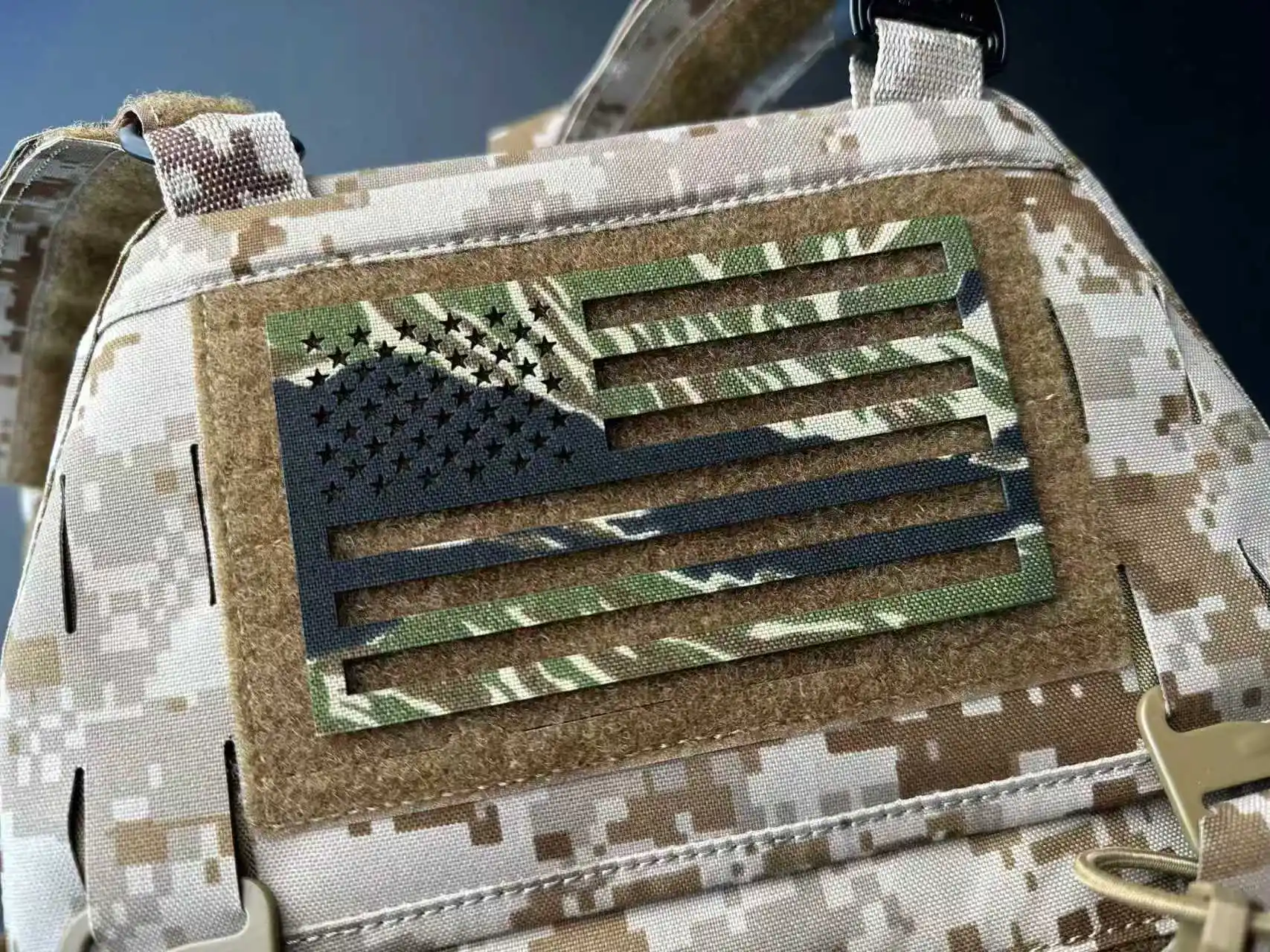 Parche de bandera de Estados Unidos de Agility Systems