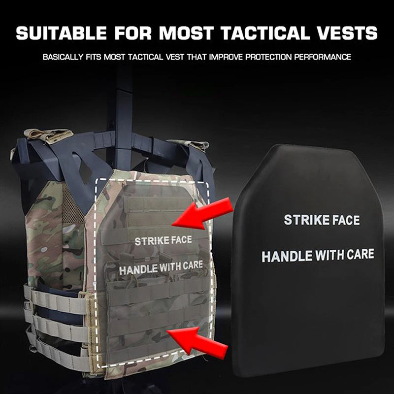 Chaleco táctico con placas EVA de alta elasticidad a prueba de golpes, almohadillas EVA para JPC CPC, portador de placa, revestimiento interior de chaleco Airsoft, 2 unids/set por juego - imagen 3