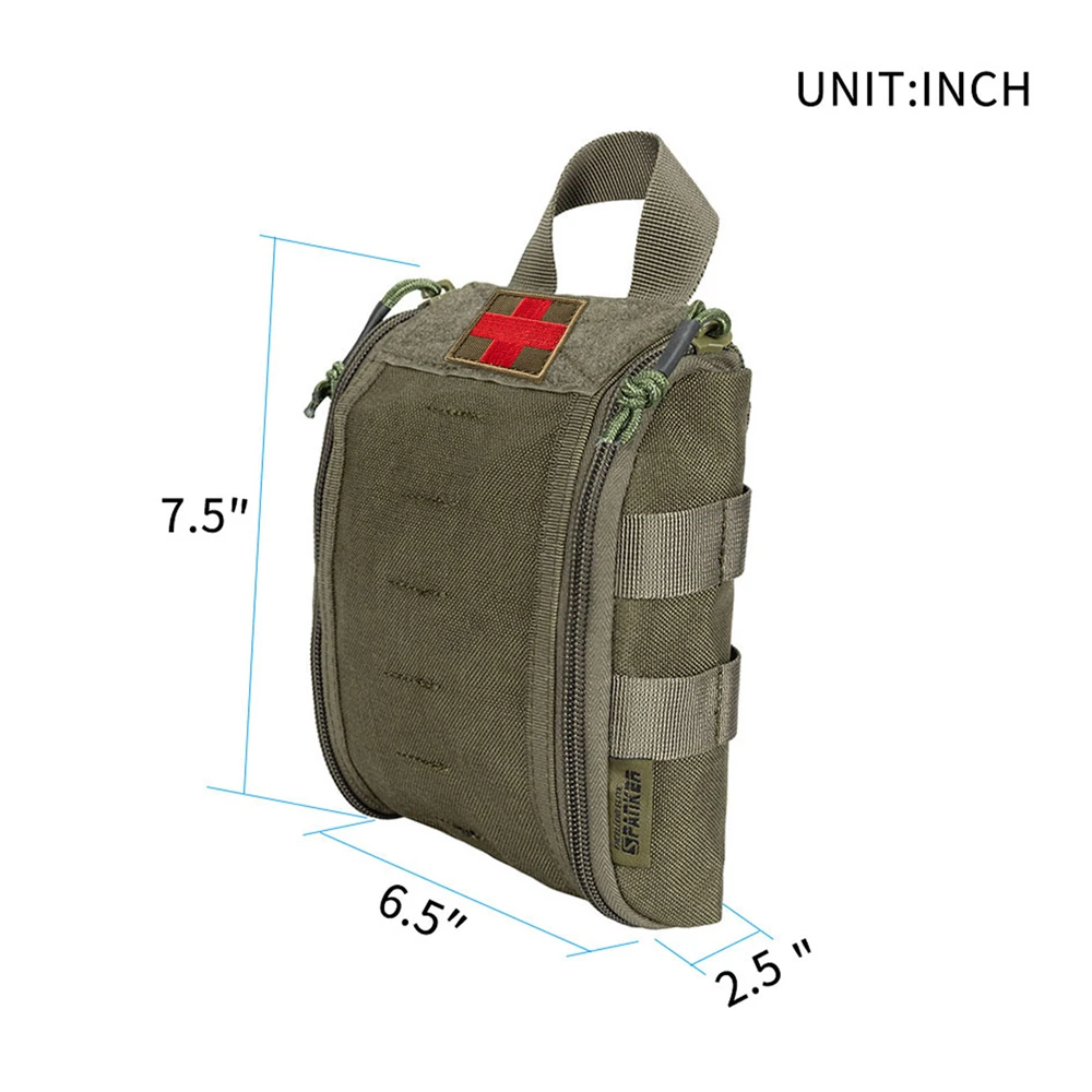 Excelentes bolsas tácticas de primeros auxilios ELITE SPANKER, bolsa Molle de liberación rápida, bolsa EDC, bolsa de caza al aire libre, bolsillo - imagen 2