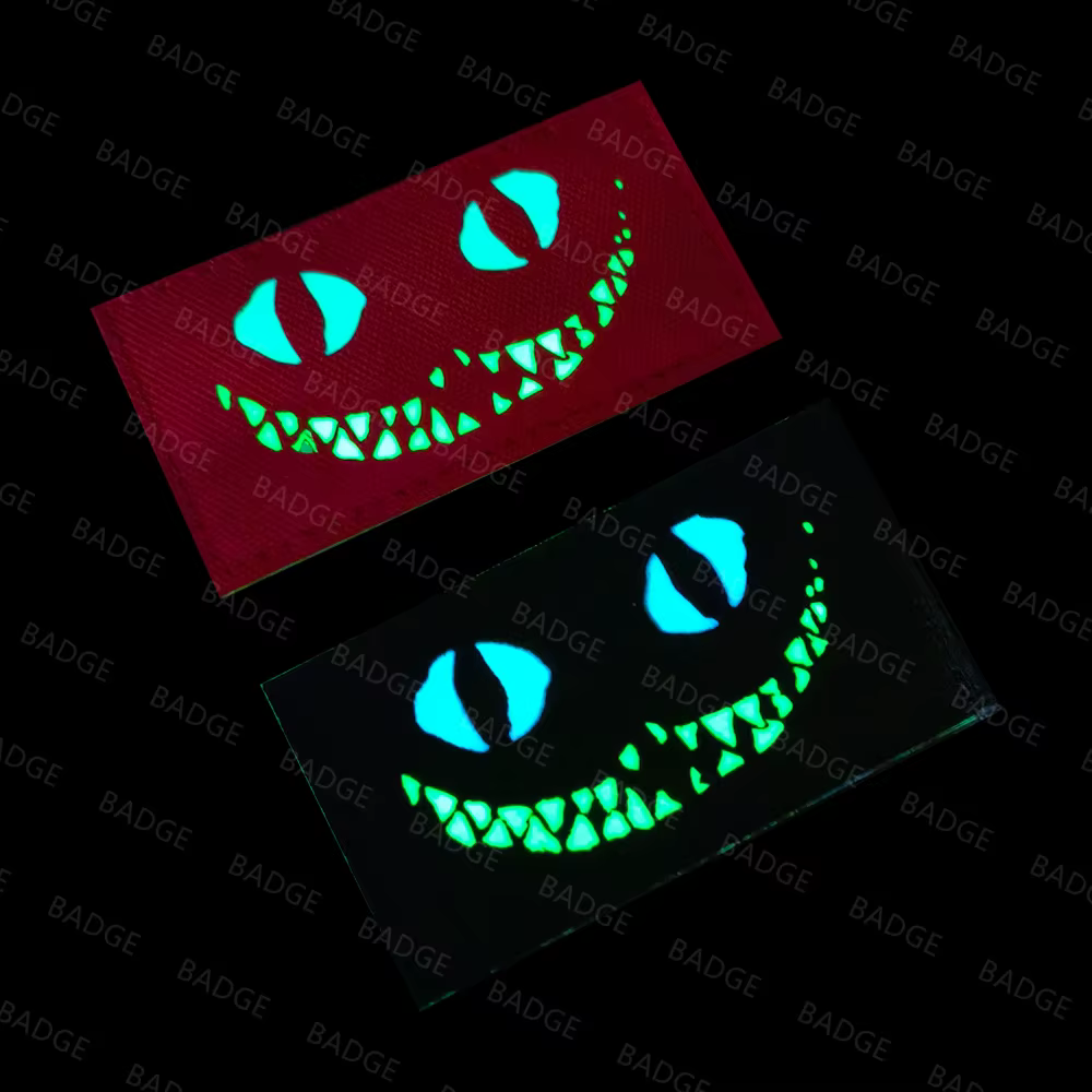 Parche táctico ojos gato diablo brillo oscuridad gancho combate Ranger - imagen 5