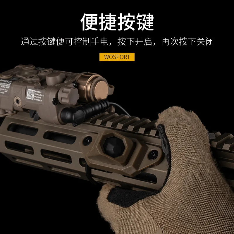 WOSPORT Interruptor controlado por cable de una sola tecla pro de un solo cable - imagen 5