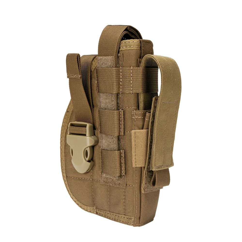 Funda táctica para pistola Molle Airsoft, bolsa Universal para mano derecha, para M1911, G17, G18, G19, G26, G34, CZ, P-10C - imagen 3