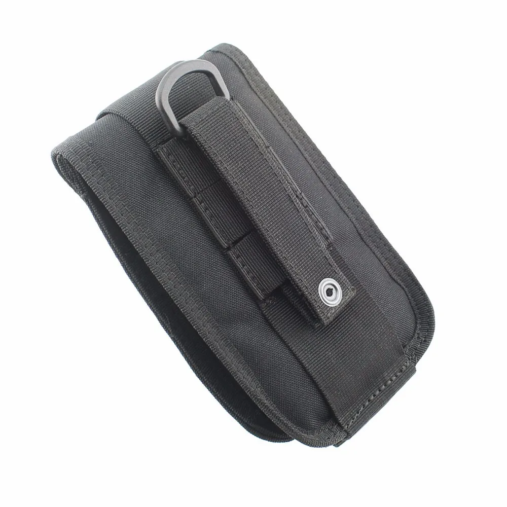 Molle-riñonera táctica a prueba de golpes, bolsa doble para teléfono, cartera para tarjeta, bolso de mano, funda multifuncional para teléfono móvil - imagen 4