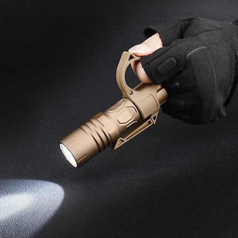 WADSN-linterna táctica de mano de Metal PLHv2, luz rápida para casco, 1000 lúmenes, luces para arma de Airsoft de caza, Clip deslizante rápido - imagen 5