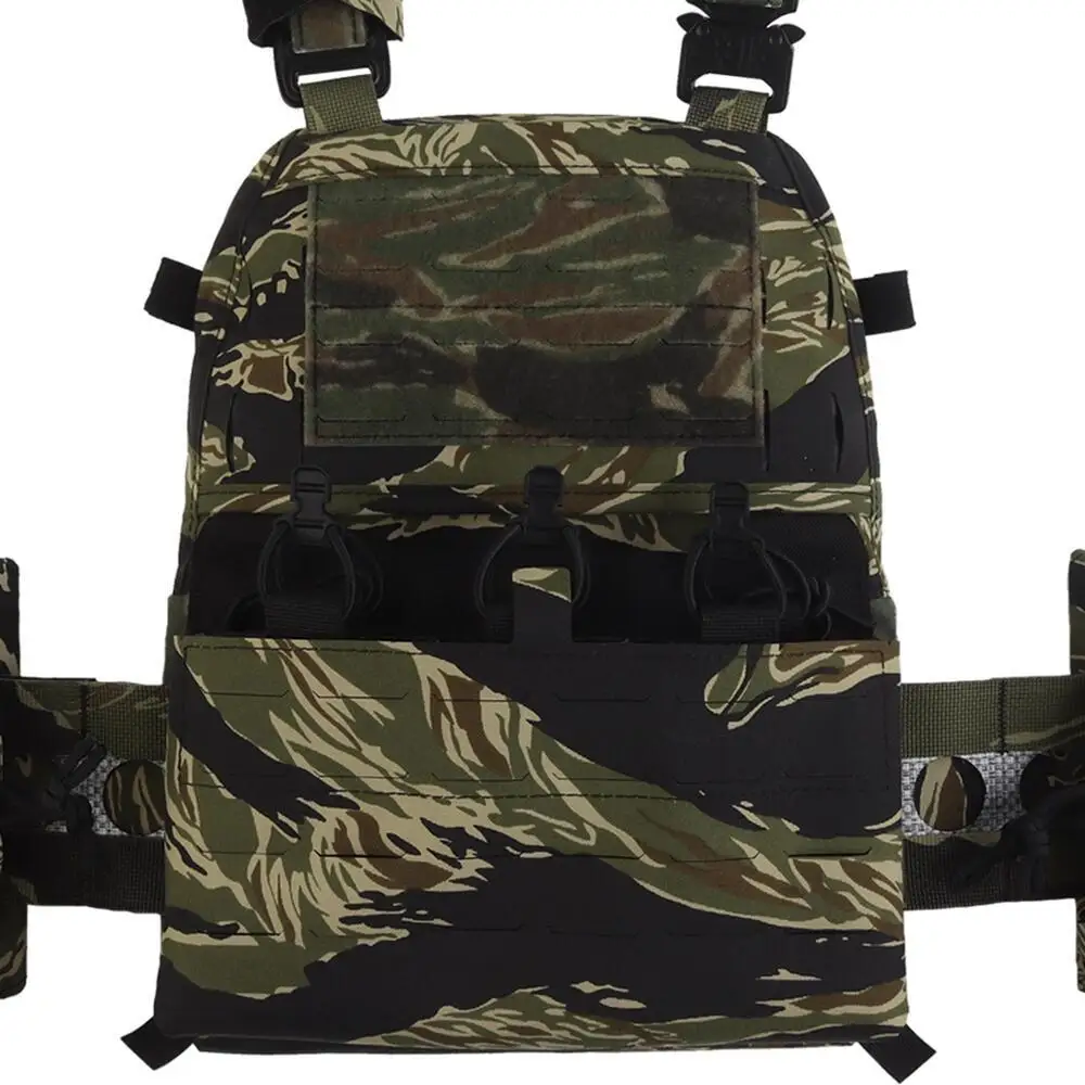 Nuevo chaleco táctico Ferro V5 FCPC portador de placa de caza raya de tigre/Woodland 556 bolsa de revista Triple Molle equipo de entrenamiento Airsoft - imagen 5