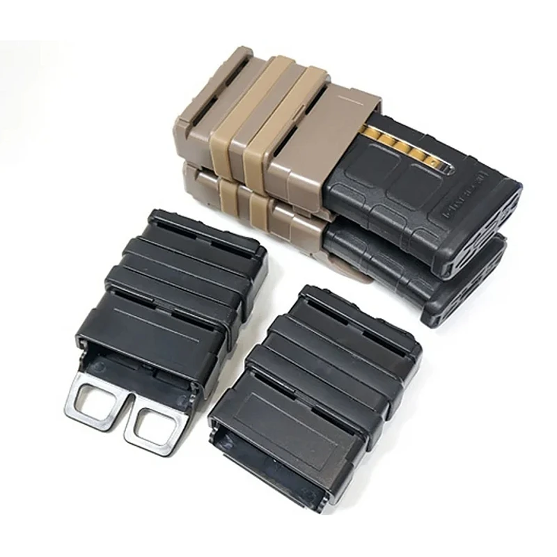 Bolsa táctica Molle para tiro de caza, combinación de módulos al aire libre, MAG de 5,56mm, funda para revista M4 y hebilla de goma - imagen 4