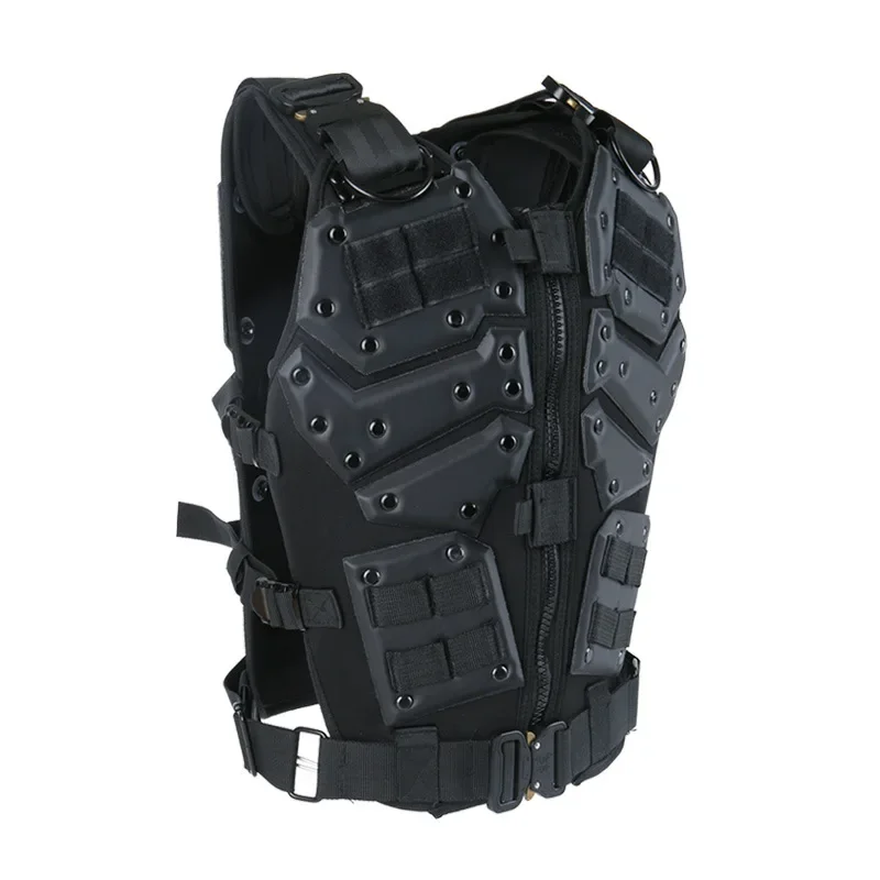 Chaleco táctico de combate para caza, pistola MOLLE de Paintball, Airsoft, fuerzas especiales de caza, protección para entrenamiento al aire libre, CS - imagen 4