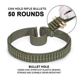 Bandolera portamunición rifle – Cinturón para caza y tiro deportivo