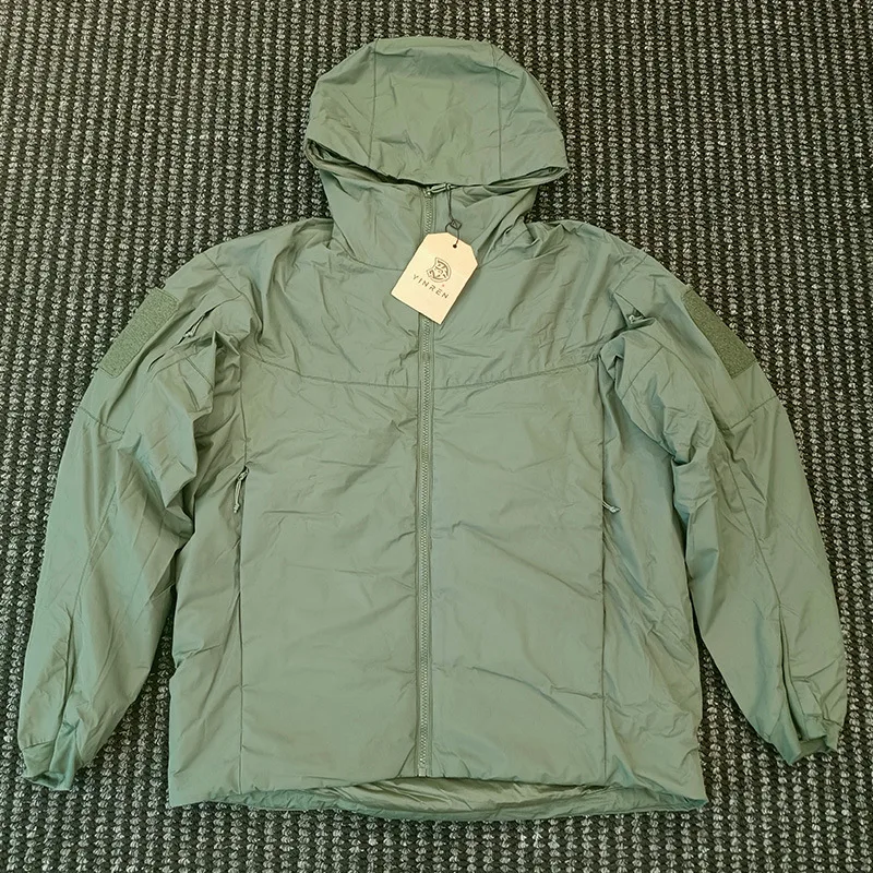 Chaqueta de algodón para exteriores, chaquetas tácticas gruesas y cálidas con capucha para invierno, ropa de abrigo para montañismo y senderismo, cortavientos - imagen 5