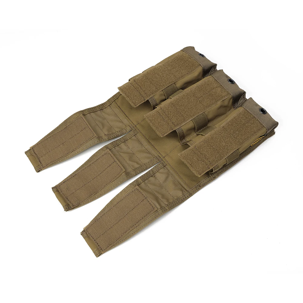 Emersongear, bolsa táctica con solapa Triple para revistas, bolsa de almacenamiento expuesta, Molle, caza, Airsoft, senderismo, combate, nailon EM6365 - imagen 2